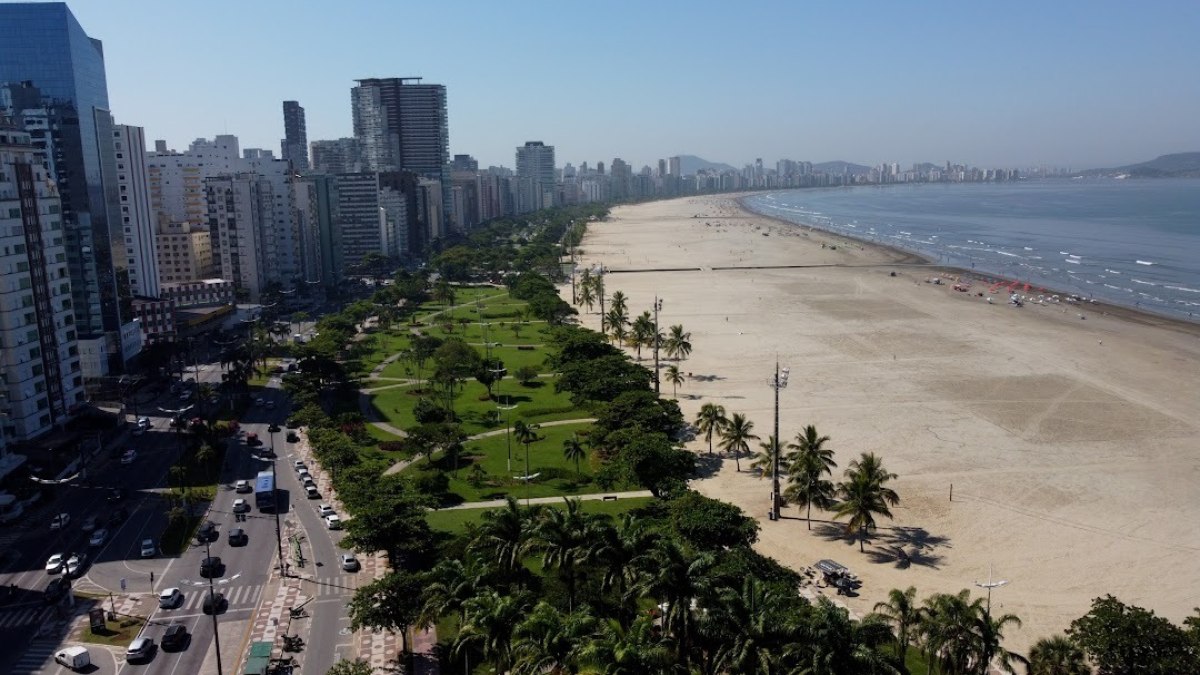 Temperatura máxima pode chegar a 42 graus em Santos
