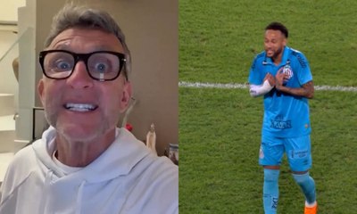 'Vão cair!': Neto dispara contra Neymar e faz alerta ao Santos