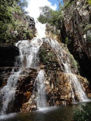 Cachoeira dos Dragões, em Pirenópolis