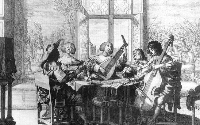 Representação da música no período do classicismo