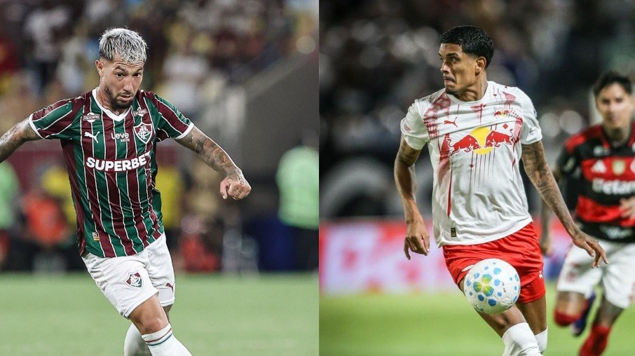 Lucho Acosta e Lucas Barbosa são destaques de Fluminense e Bragantino