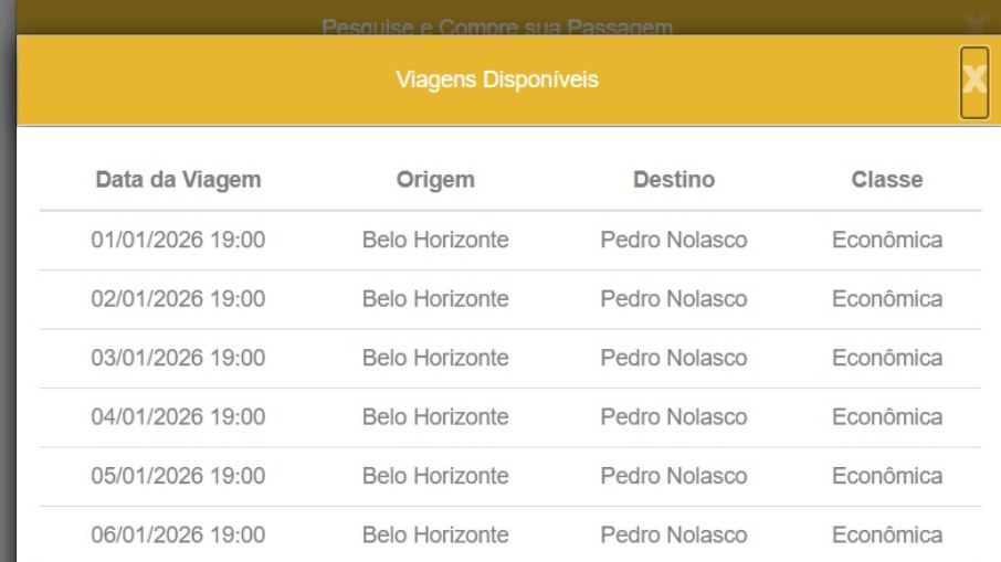 Confira das datas disponíveis no trem noturno Vitória-Minas