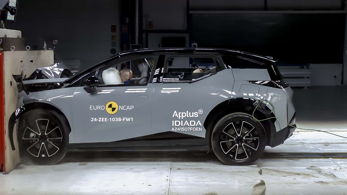 Zeekr X
é o carro elétrico mais seguro de 2024, segundo o Euro NCap