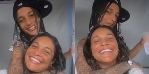 Mãe do rapper Oruam se despedaça após prisão do filho