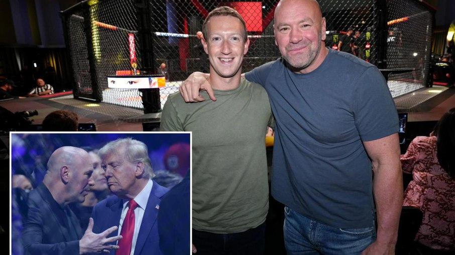 Mark Zuckerberg e Dana White