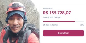 Voluntário que salvou Juliana ganha vaquinha de brasileiros