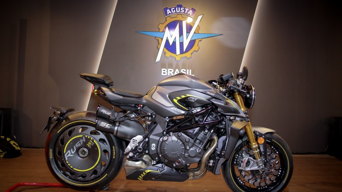 AGUSTA MV フライトタグ&ワッペン Marca MV Agusta desembarca ao Brasil