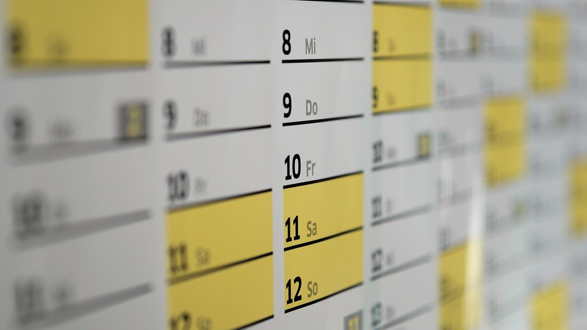 Veja o calendário completo dos feriados do 2º semestre