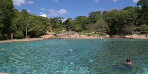 ICMBio interdita piscinas de água mineral do Parna Brasília