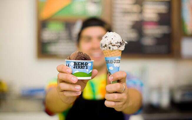 Ben & Jerry's comemora aniversário da marca distribuindo sorvete grátis a seus clientes de todo o mundo
