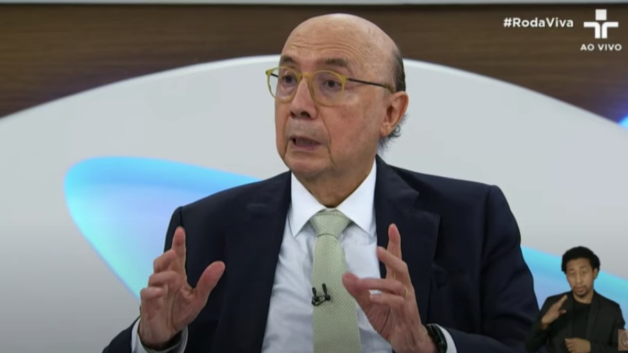 Henrique Meirelle, ex-presidente do Banco Central, no Roda Viva