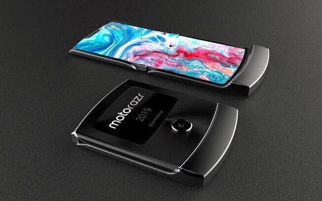 Design do Motorola Razr lembra os antigos celulares flip