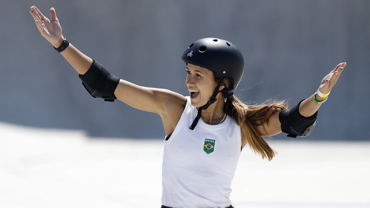 Dora Varella está na final do skate park nas Olimpíadas de Paris 2024