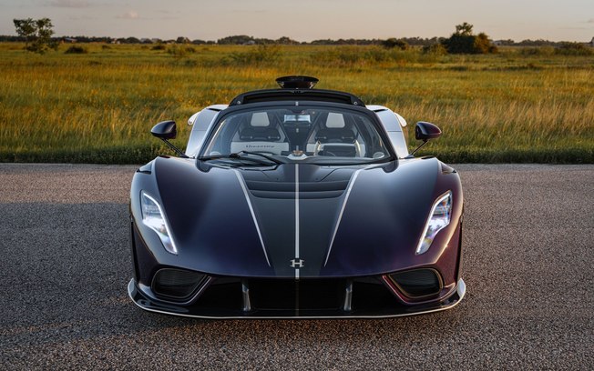 O câmbio do Hennessey Venom