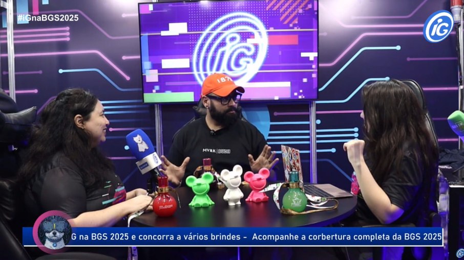 Thiago Rosinhole, criador do Budii, em entrevista ao podcast iGeek na BGS.