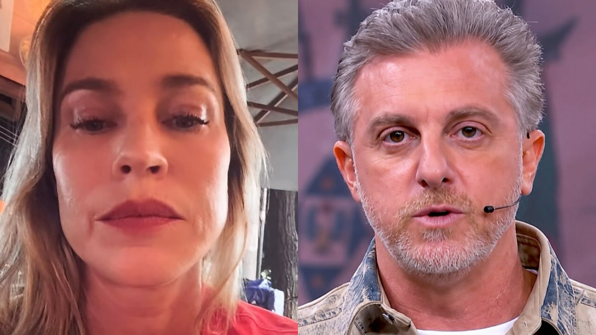 Luana Piovani pede cabeça de Luciano Huck Luana Piovani pede cabeça de Luciano Huck