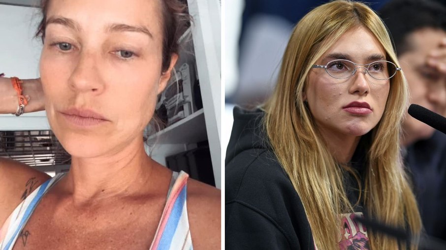 Luana Piovani ironiza Virginia antes de audiência com Neymar Luana Piovani ironiza Virginia antes de audiência com Neymar