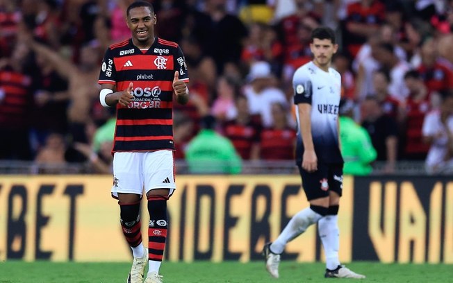 Atuações ENM: Lorran marca, dá assistência e é o melhor do Flamengo contra o Corinthians