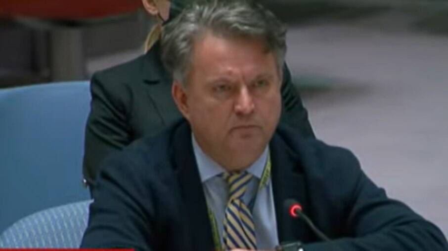 Sergiy Krslytsya, embaixador da Ucrânia na ONU