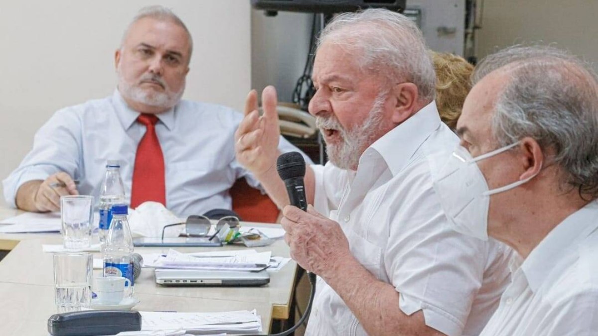 Lula e o senador Jean Paul Prates 