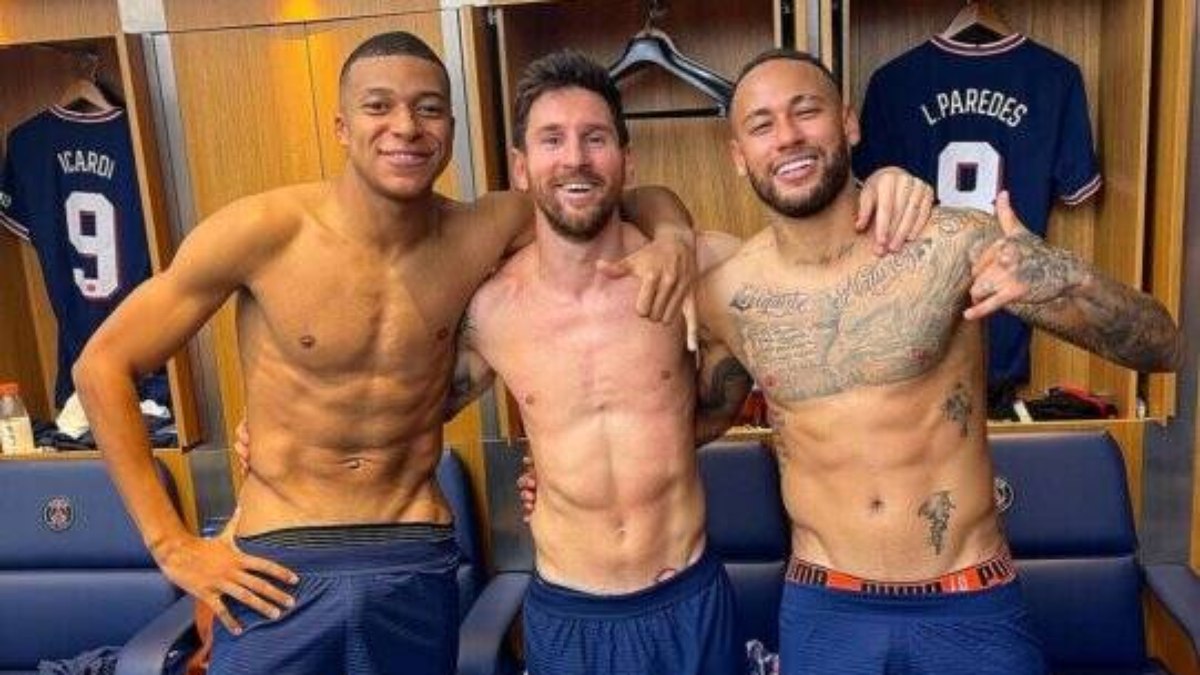 Mbappé, Neymar e Messi