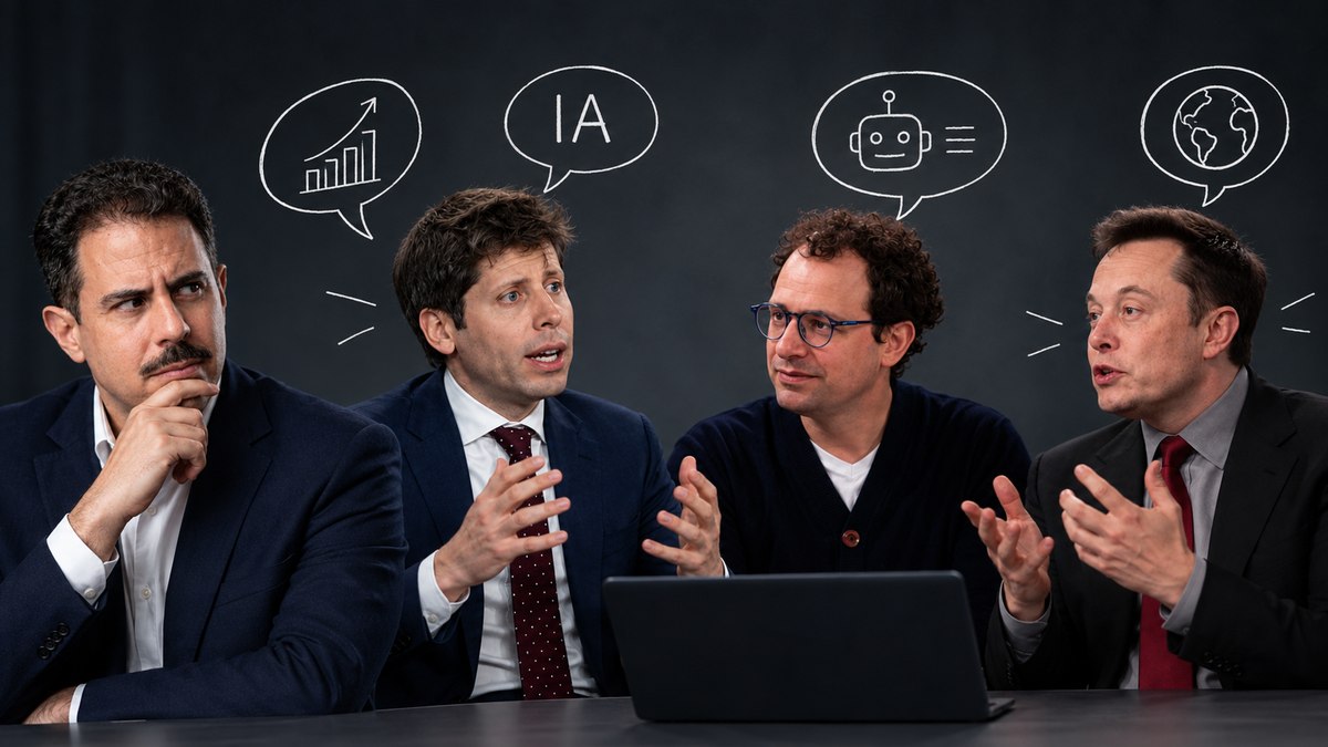 Amodei, Altman e Musk estão preocupados com o futuro?