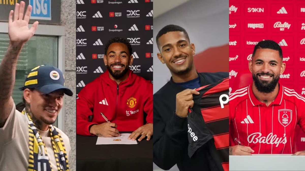 Confira os brasileiros negociados nesta janela de transferências