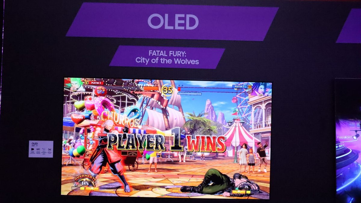 Tela com jogo Tela com jogo