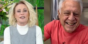 Ana Maria Braga é homenageada por Antônio Fagundes no "Mais Você"
