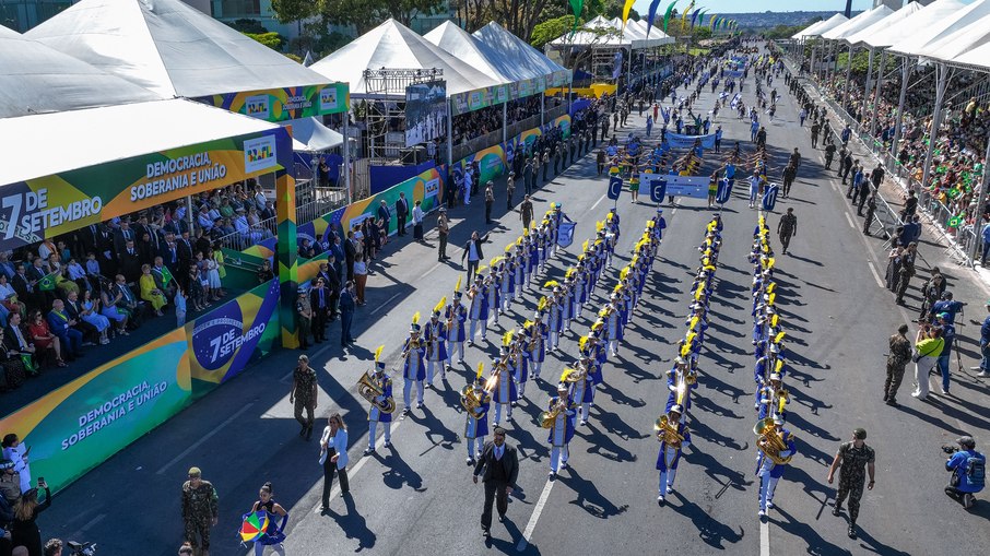 7 de setembro fala de soberania, Copa e combate ao feminicídio 7 de setembro fala de soberania, Copa e combate ao feminicídio