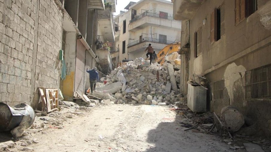 Terremoto afetou severamente o noroeste da Síria