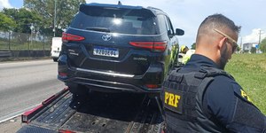 Dutra: PRF recupera SUV clonada de R$ 230 mil
