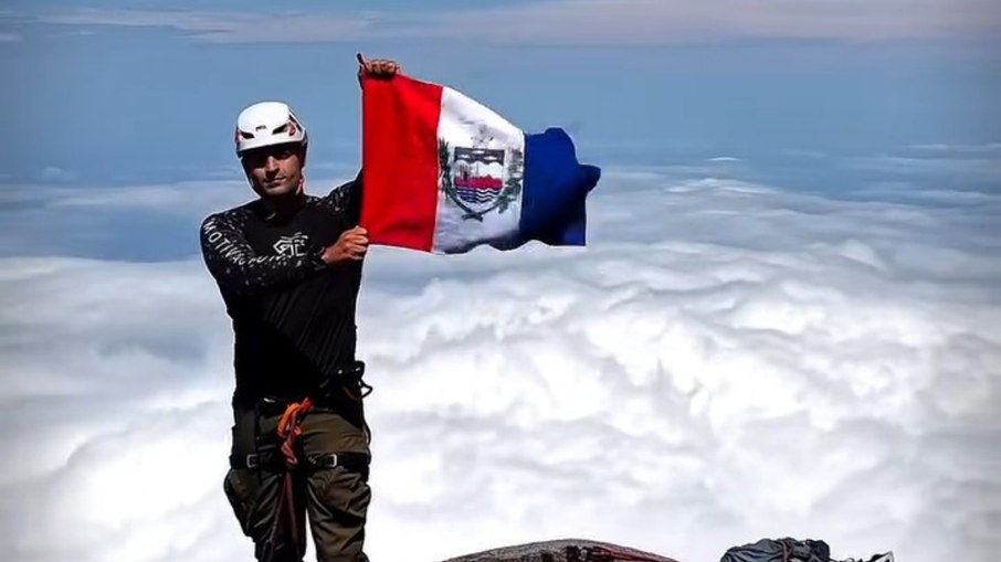 Ramon chegou ao cume no dia em que completou aniversário Ramon chegou ao cume no dia em que completou aniversário