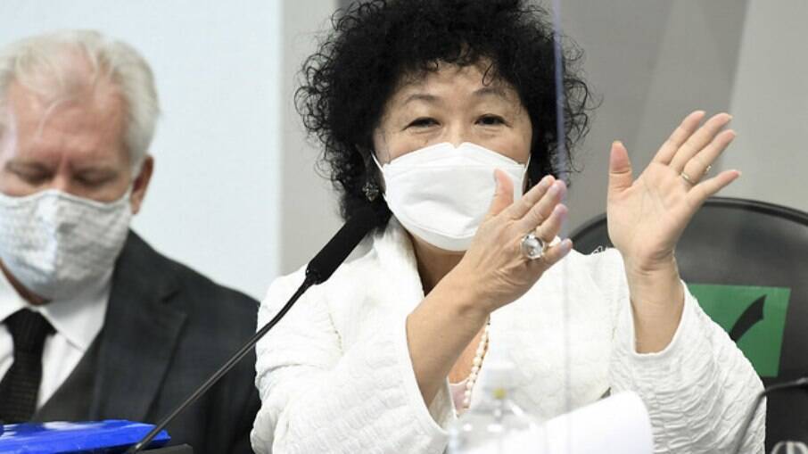 Nise Yamaguchi prestou depoimento à CPI da Covid nesta terça-feira (1º)