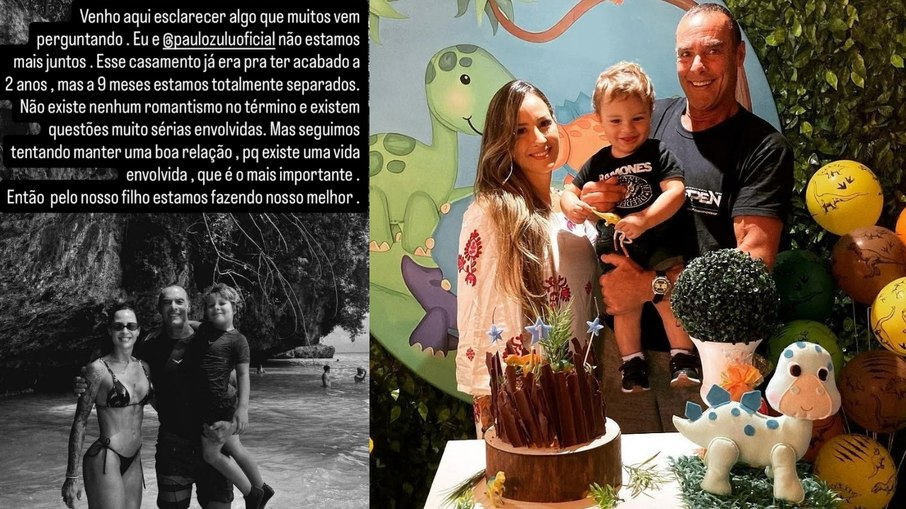 Elaine Quisinski anuncia término com Paulo Zulu