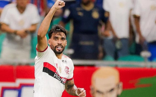 Lucas Paquetá marcou na vitória do Flamengo sobre o Bahia Lucas Paquetá marcou na vitória do Flamengo sobre o Bahia