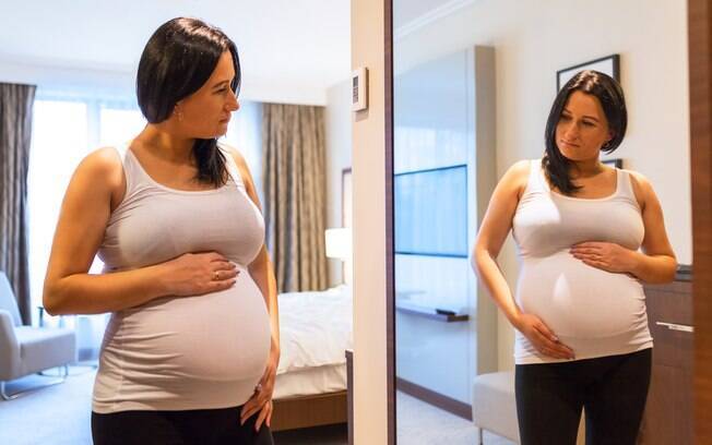 Durante a gravidez, é comum mulheres se sentirem mal comparando o corpo com o de outras grávidas