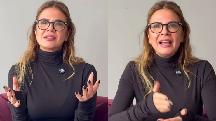 Luciana Gimenez se defende de envolvimento no caso Epstein e ameaça judicial