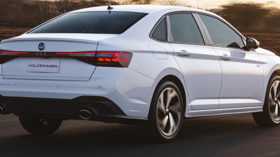 Traseira do novo Volkswagen Jetta GLI Traseira do novo Volkswagen Jetta GLI