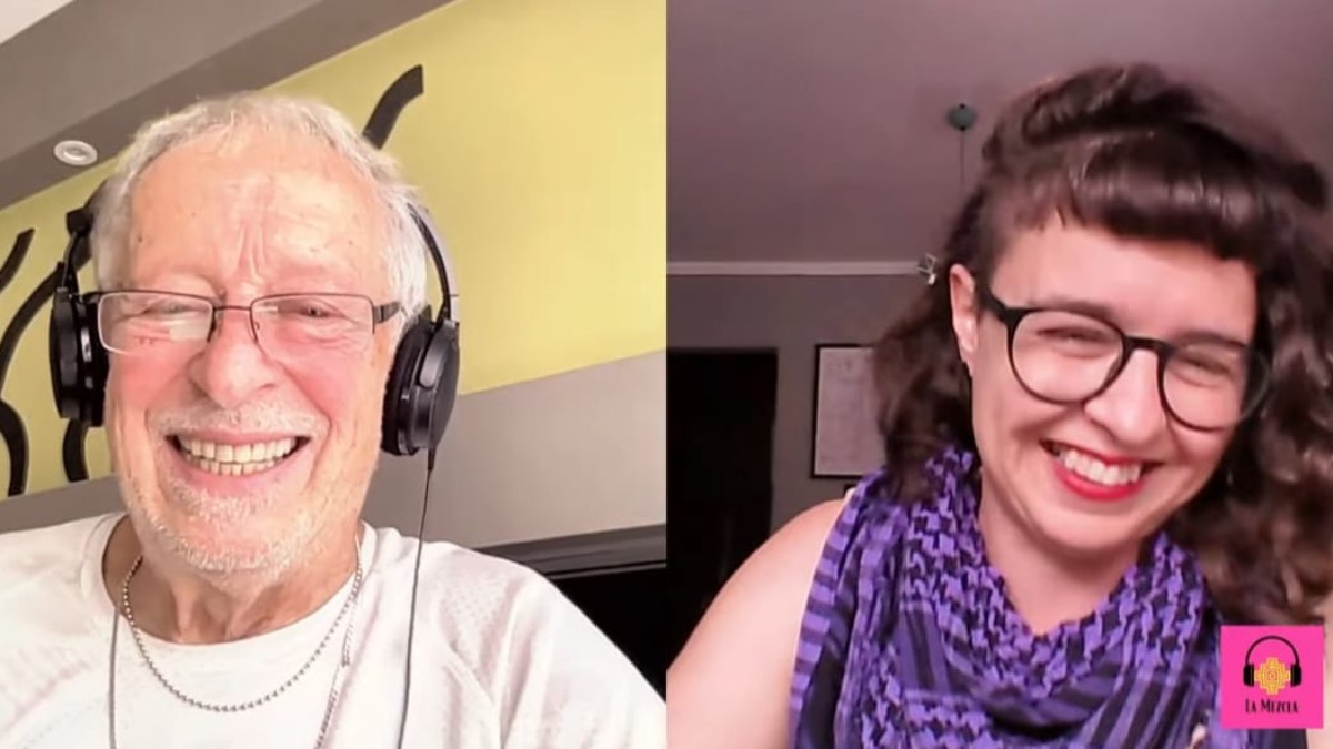 Hugo Fattoruso e Miriam Soares no La Mezcla Hugo Fattoruso e Miriam Soares no La Mezcla