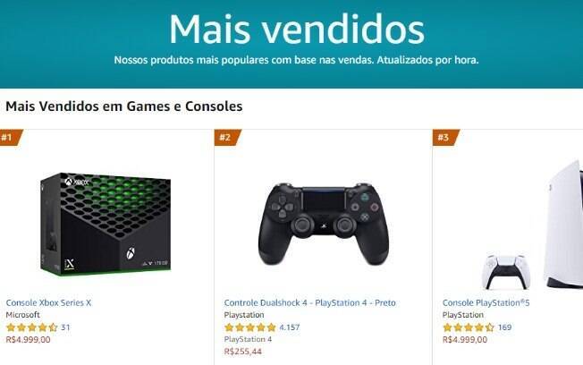 Sem estoque, PS5 e Xbox Series X são vendidos por até R$ 10 mil no Brasil