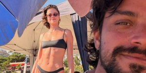 Rodrigo Simas faz declaração apaixonada para Agatha Moreira