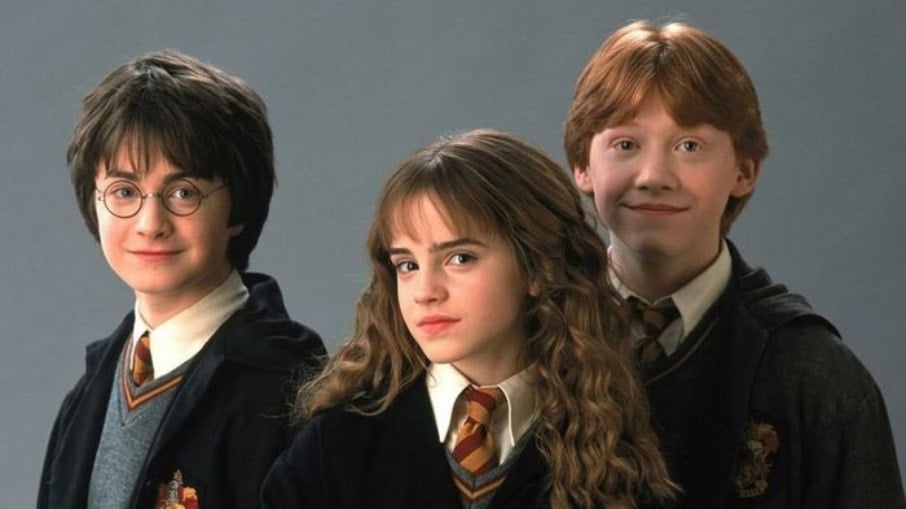 Daniel Radcliffe, Emma Watson e Rupert Grint formam o trio protagonista da franquia 'Harry Potter'