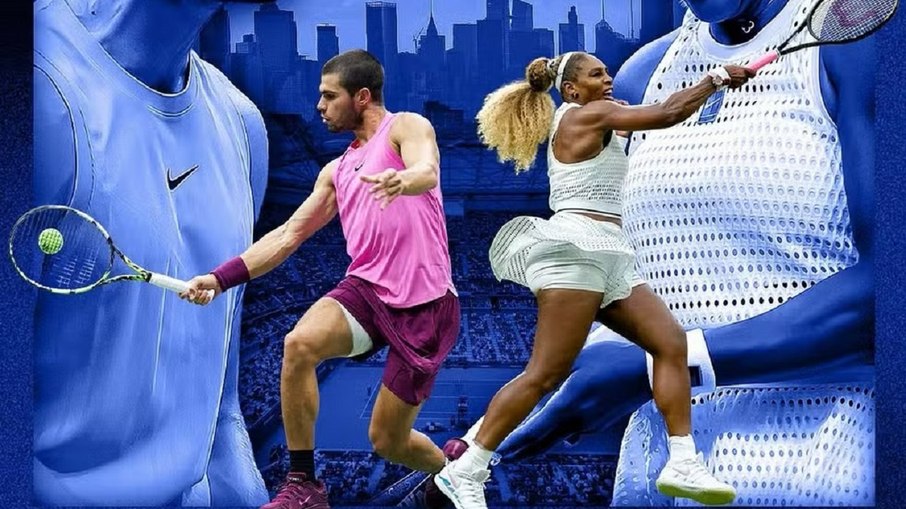 Alcaraz e Serena farão dupla no US Open Alcaraz e Serena farão dupla no US Open
