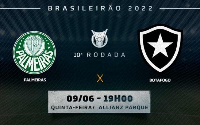 Palmeiras x Botafogo: prováveis times, desfalques e onde assistir ao duelo pelo Brasileirão