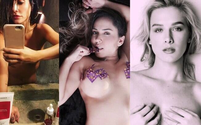 As famosas que adoram aparecer nuas no Instagram