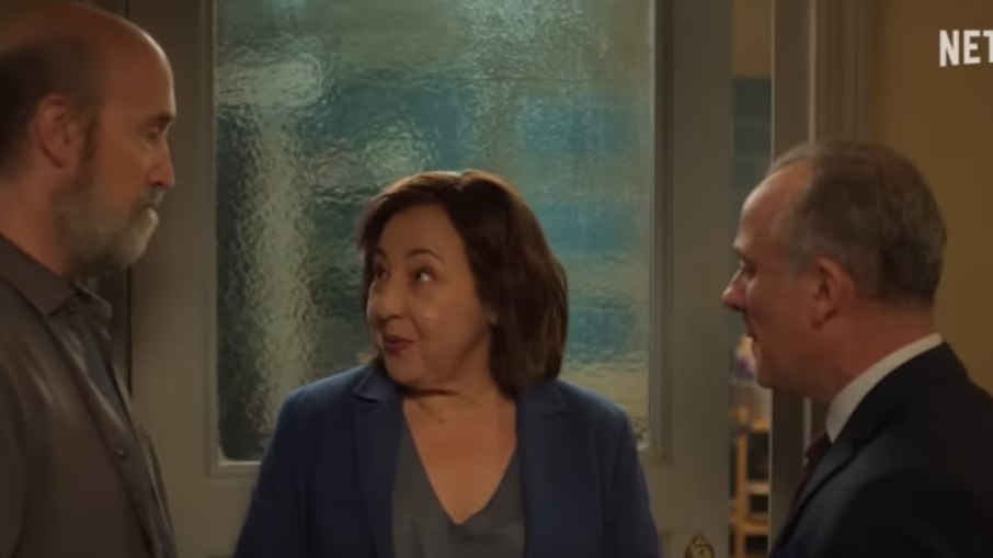 Javier Cámara, Carmen Machi e Javier Gutiérrez em 53 Domingos