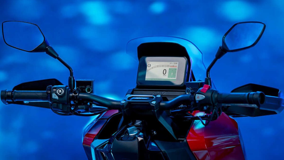 Painel TFT da Honda ADV350 2026