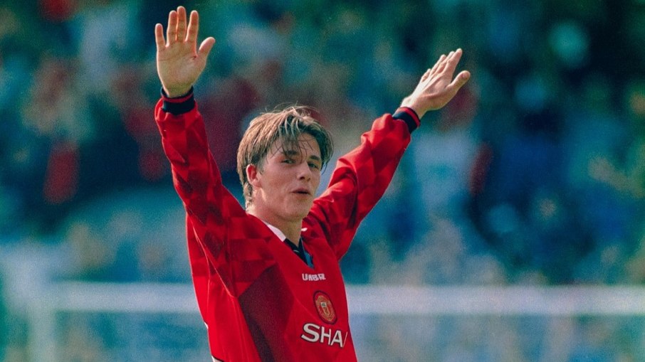 David Beckham foi o protagonista de um título europeu do Manchester United