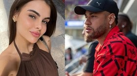 Modelo convida parente de Neymar para ser madrinha da filha Helena